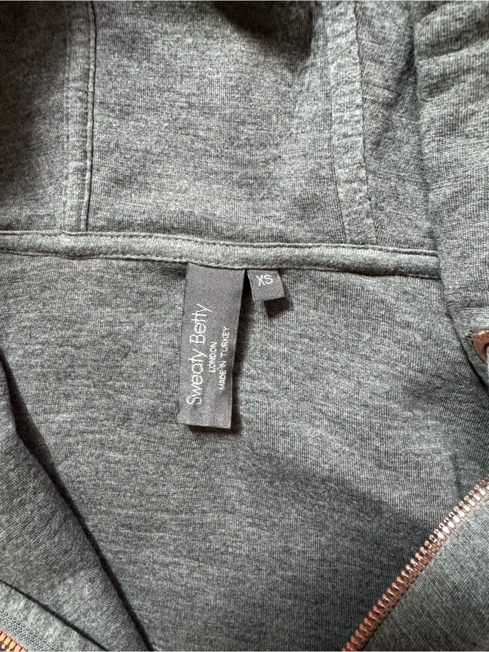 Sweaty Betty Cropped Zip Hoodie - Picture 3 of 4